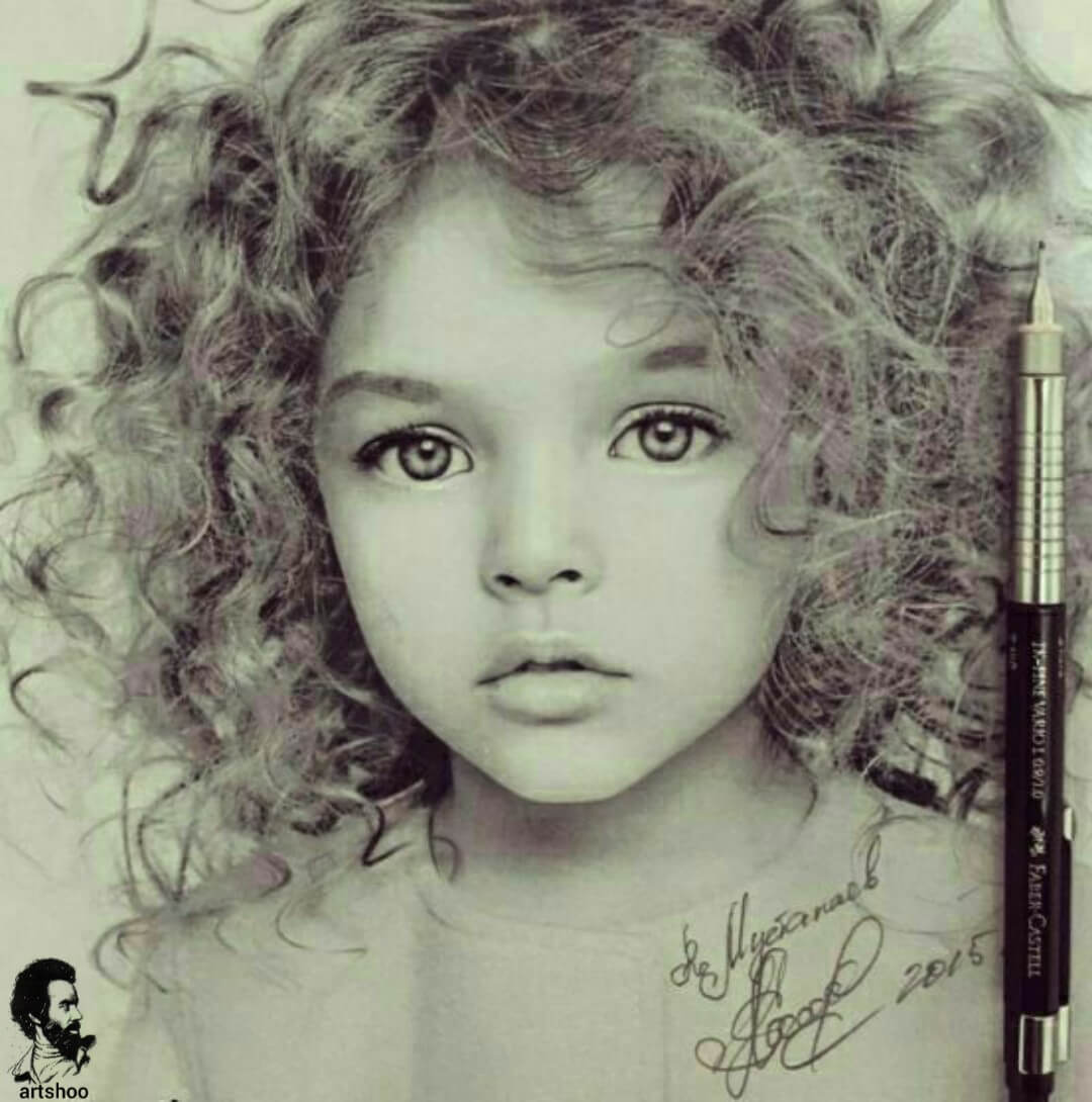 آموزش نقاشی سیاه قلم